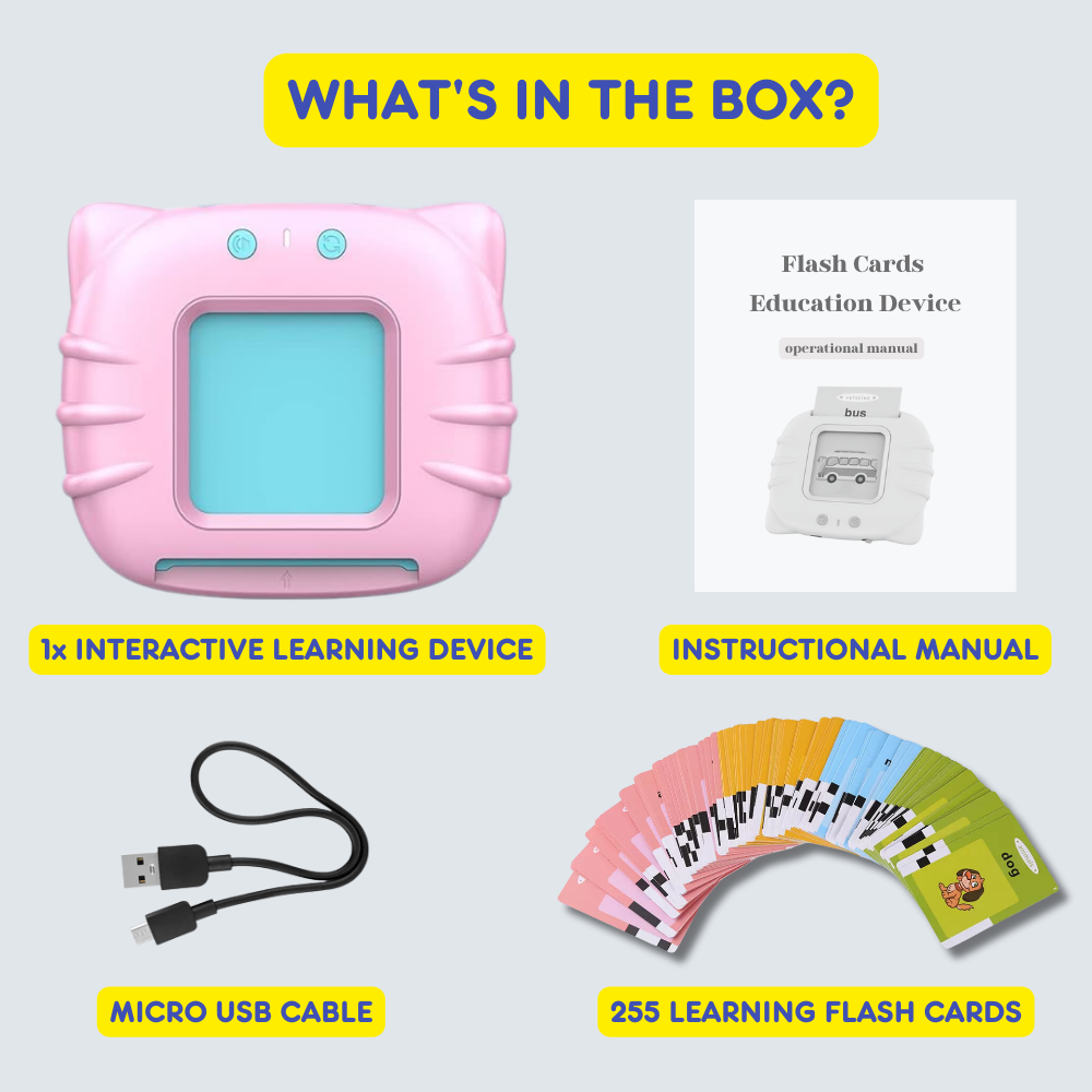Maivital™ STEM Learning Flash Cards